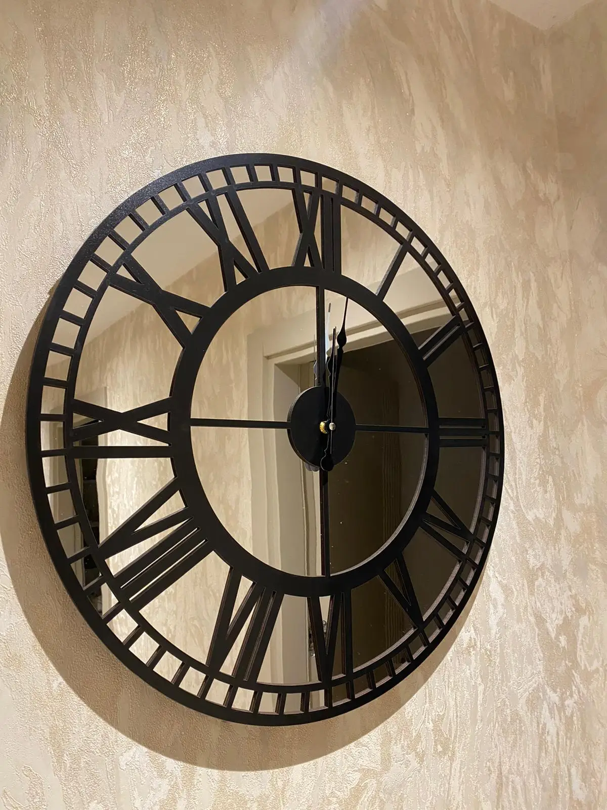 SPECIAL PRODUCTION 60 CM MIRROR WALL CLOCK