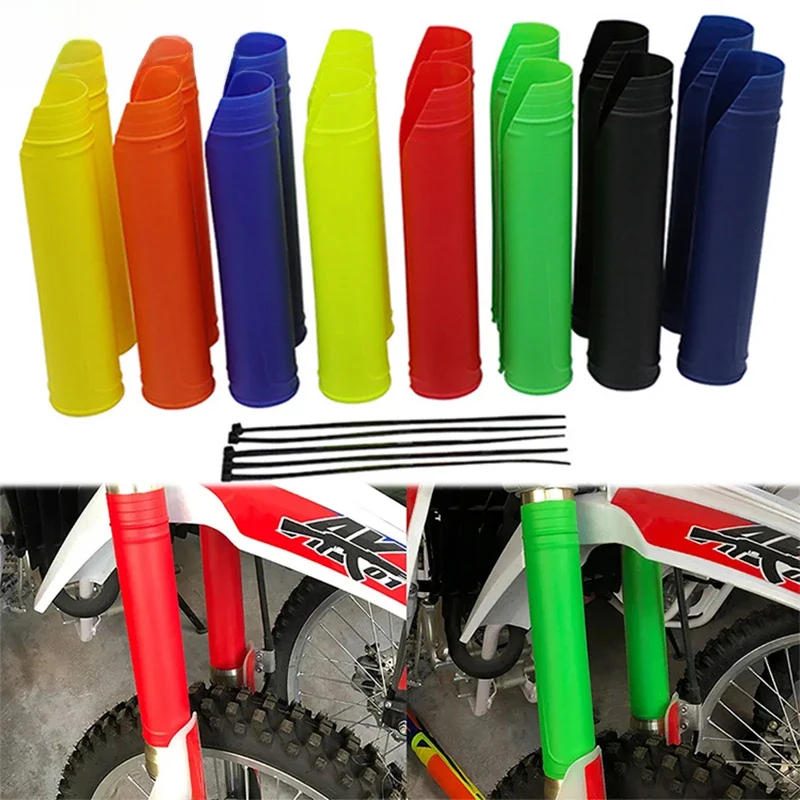 Protecteur de fourche avant universel pour Motocross, pour Husqvarna KTM Honda Yamaha Kawasaki Suzuki CRF250R CRF450R CRF250X CRF450X CRF CR
