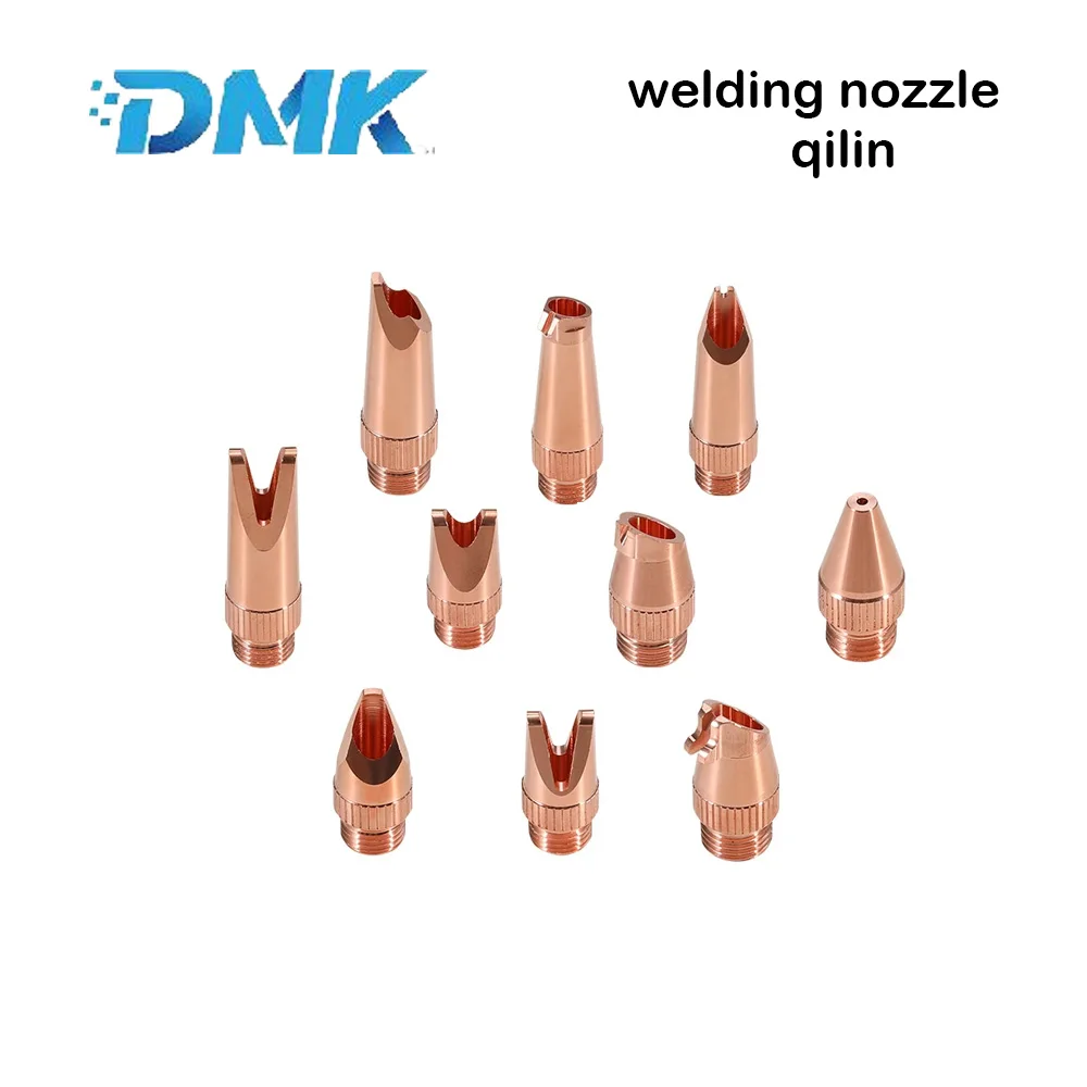 

Laser hand-held welding machine nozzle Kirin M10 copper nozzle welding head welder Qilin short wire feeding nozzle