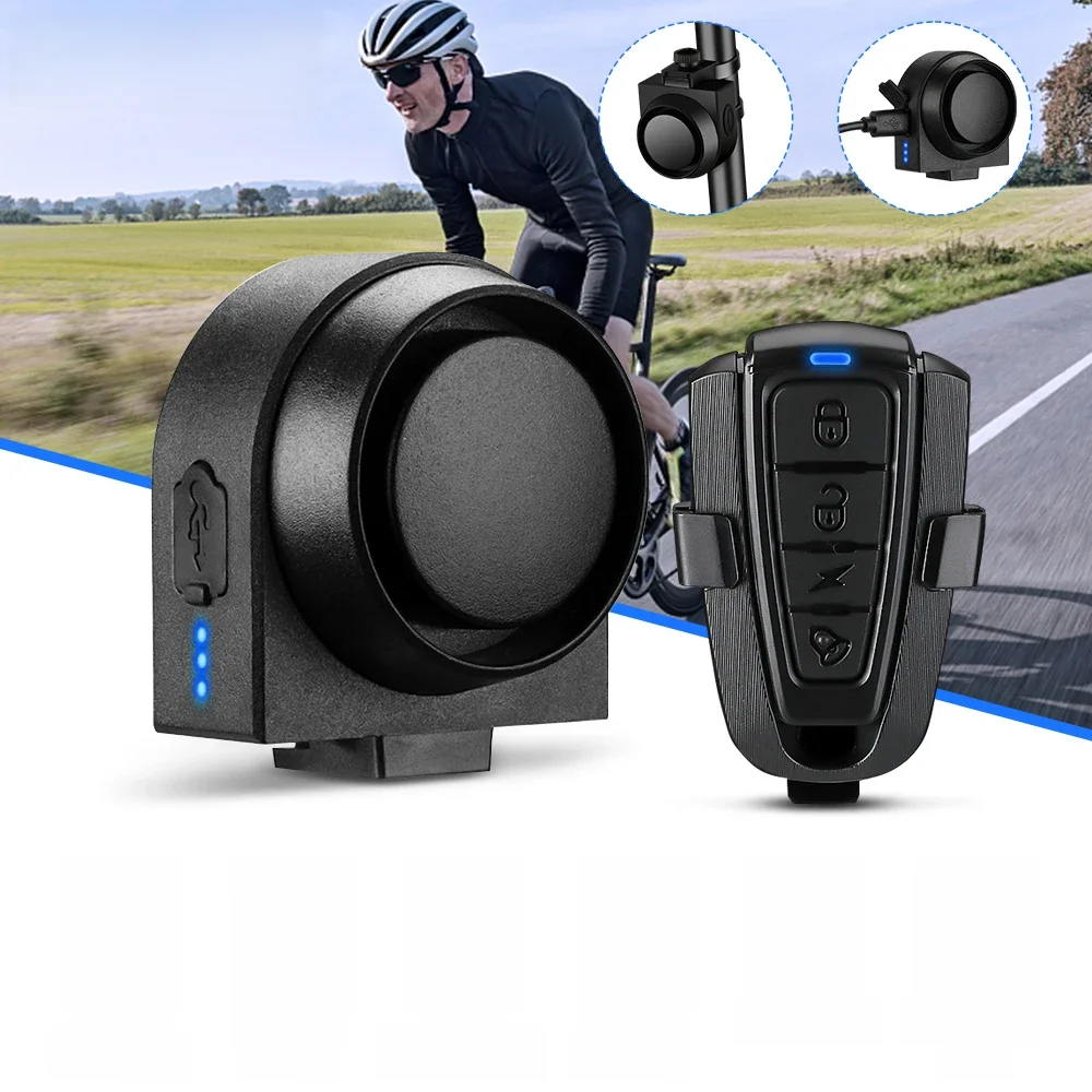 AliExpress powstation Anti Theft Bike Motorcycle Alarm Security System Bicycle Vibration Motion Sensor Rechargeable Multipurpose Alert Devi