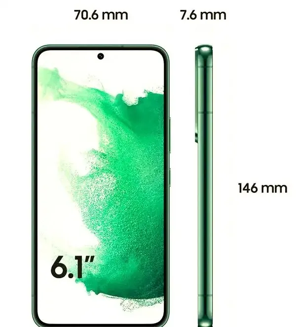 هاتف Samsung Galaxy S22، 5G الذكي، مجدد، Android AI، 6.1 بوصة، 8G + 128G، ثماني النواة، غير محظور، حالة ممتازة