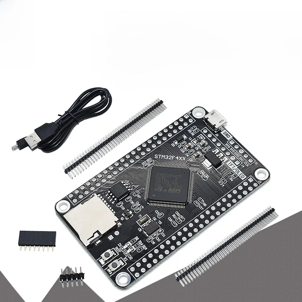 Oficjalna płyta główna systemu STM32F407VET6 STM32F407VGT6 STM32 Płyta rozwojowa STM32F407 F407 Jednoukładowa płyta edukacyjna — zdjęcie produktu 7