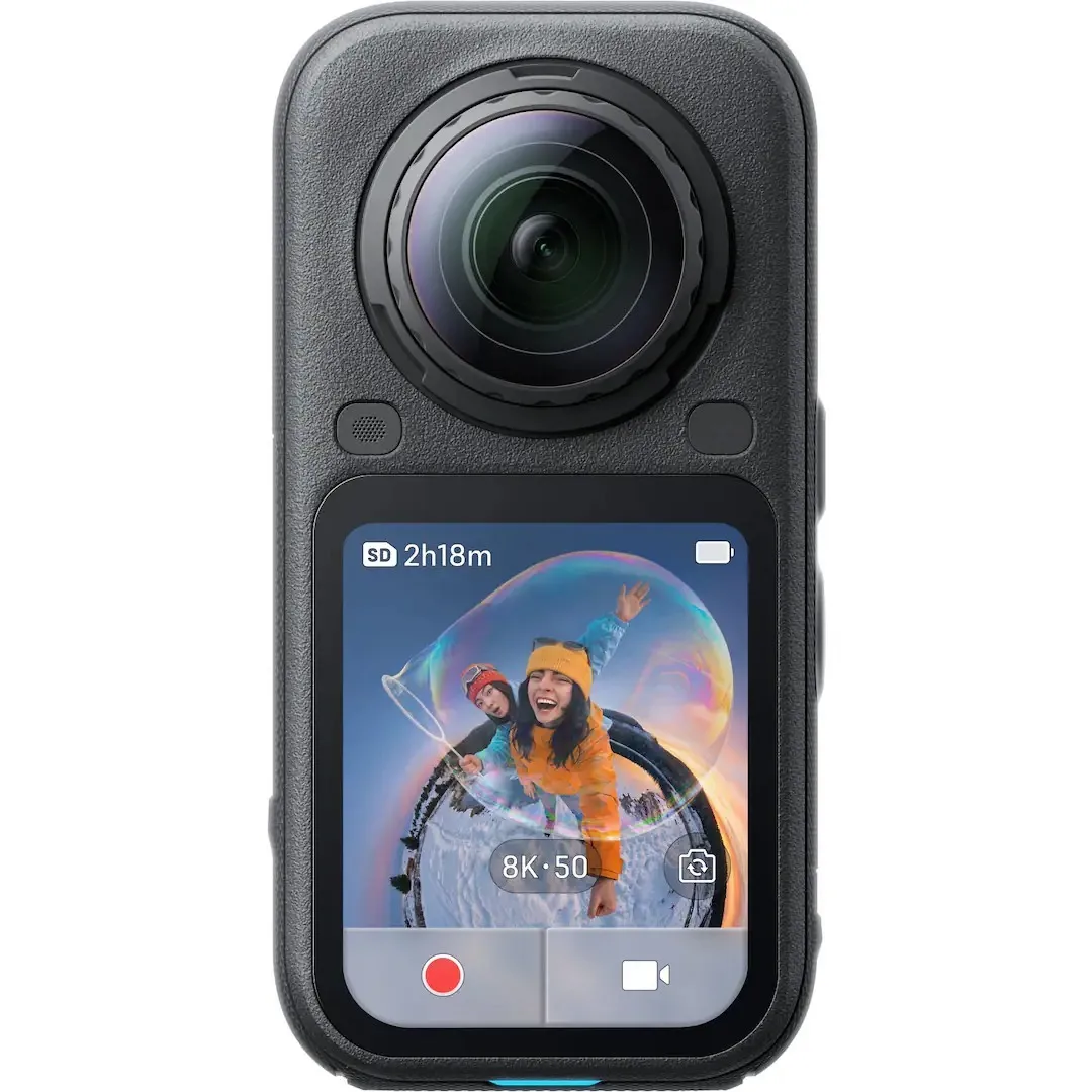 Insta360 X6 (Black) Essentials Bundle, 8K 360° Action Camera, Dual 1/1.1