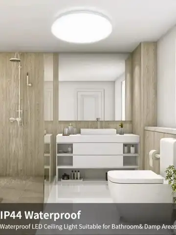 Ultra-thin Round LED Ceiling Light Bedroom Light Neutral White Cool White Warm White 48W 36W 24W 18W LED Ceiling Light