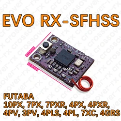 MXO-Racing FUTABA KYOSHO MINI-Z EVO SFHSS Receiver For MR-03EVO/MA-030EVO #MX EVO RX-SFHSS