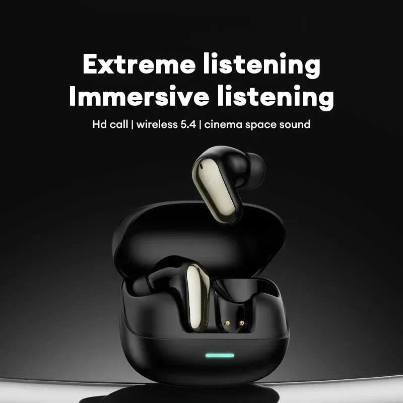 2026 New Wireless Bluetooth Headset ENC Noise Reduction HIFI High-Quality Sports Headset In-Ear Low-Delay Game Headset
