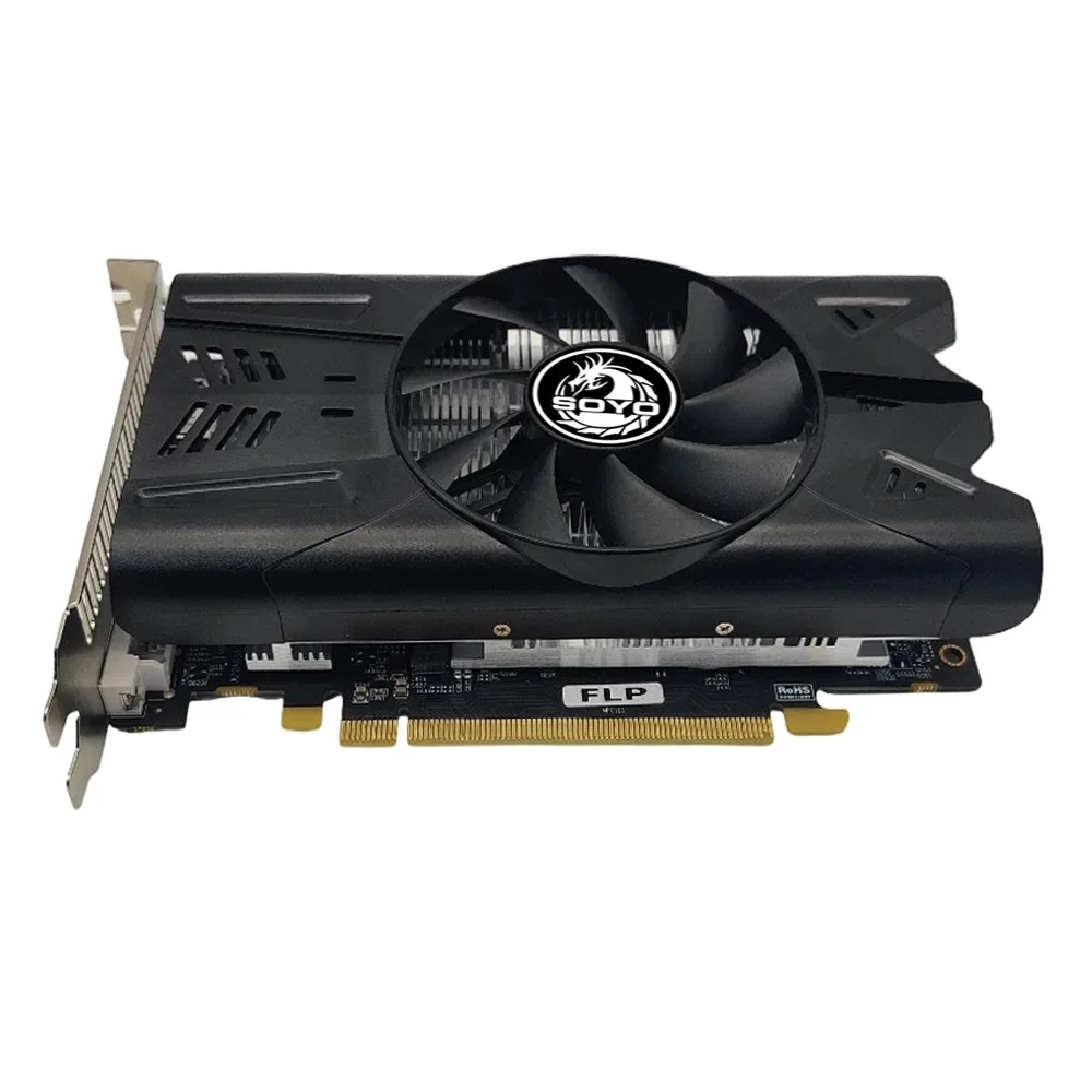 Używana karta graficzna AMD Radeon RX470 4G GDDR5 256bit HDMI + DP + DVI dla komponentów komputer do gier pulpitu GPU RX 470