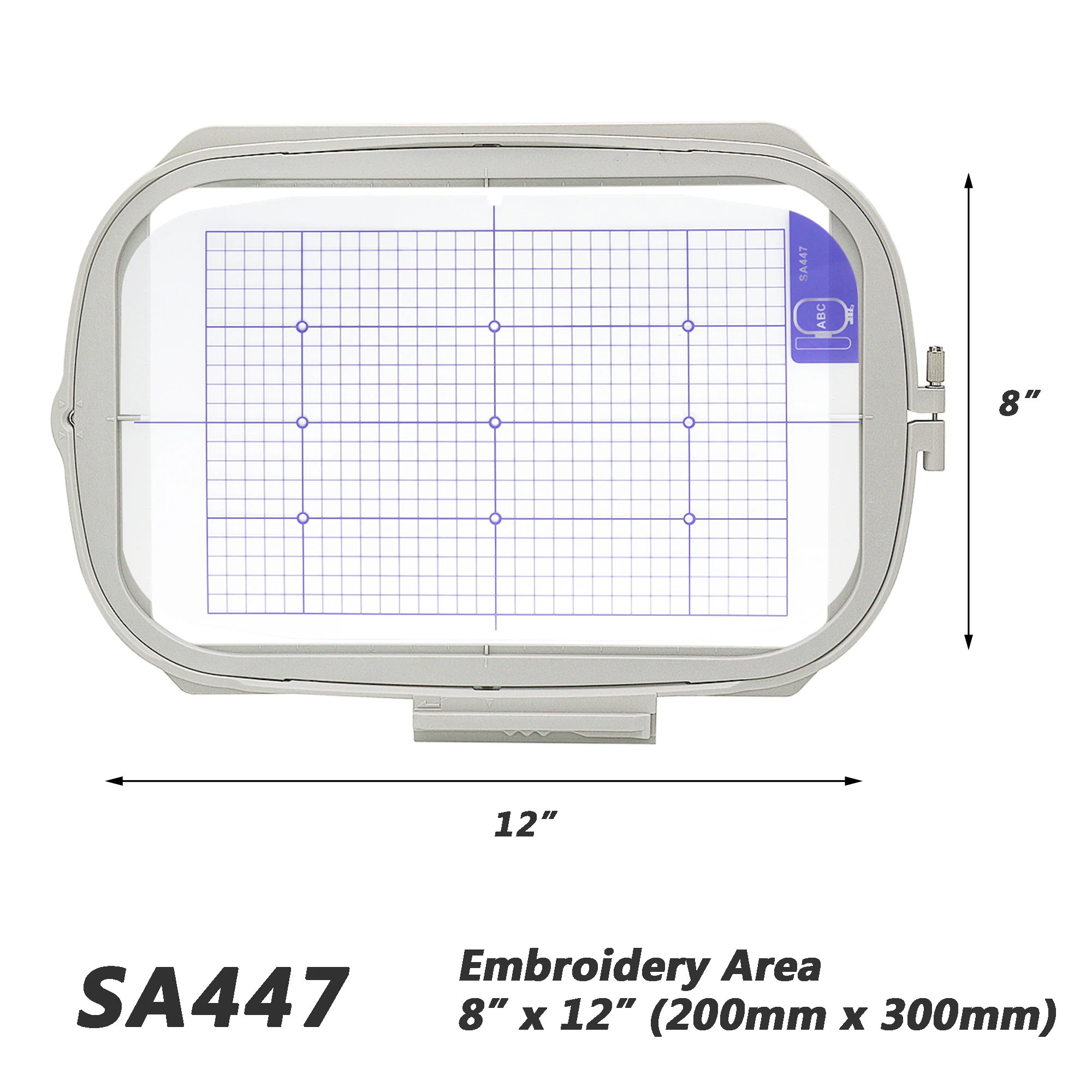 Sewtalent Embroidery Hoop for Brother Quattro 6000D 6700D Dream Maker VM6200D BP2100 Luminaire XP1 Embroidery Hoop Frame