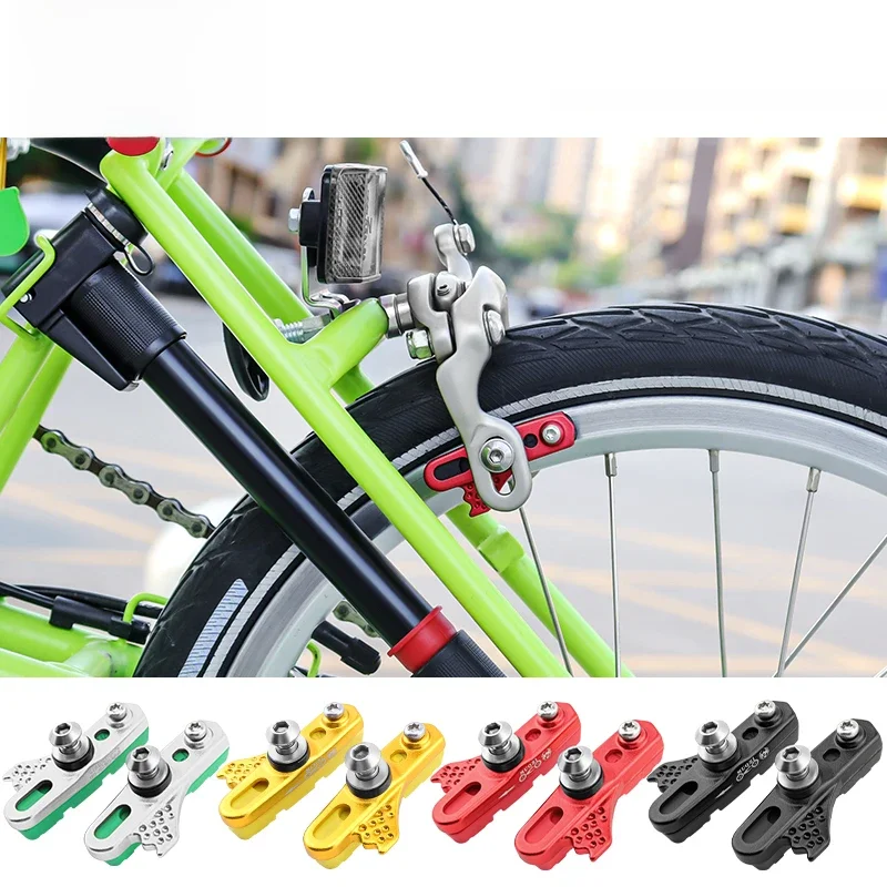 AliExpress MUQZI Bike Brake Pads For Alloy Rims Ultra light Rubber Brake Shoes MTB Road Bicycle Brake Block