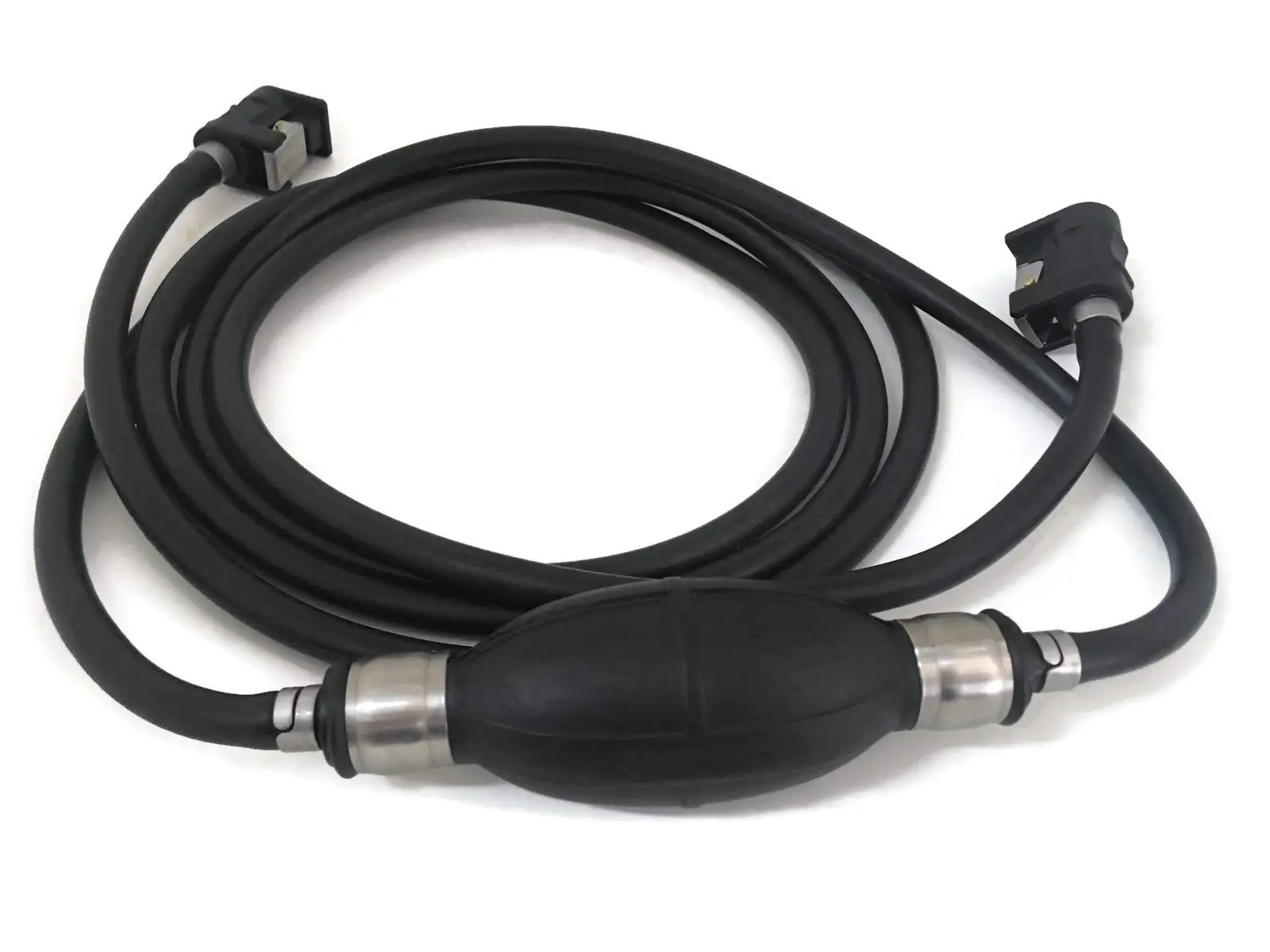 Boat Motor Fuel Line Hose Assembly with Connectors and Primer, 6MM Pipe - Yamaha Outboard Models 6Y1-24306-00 01 02