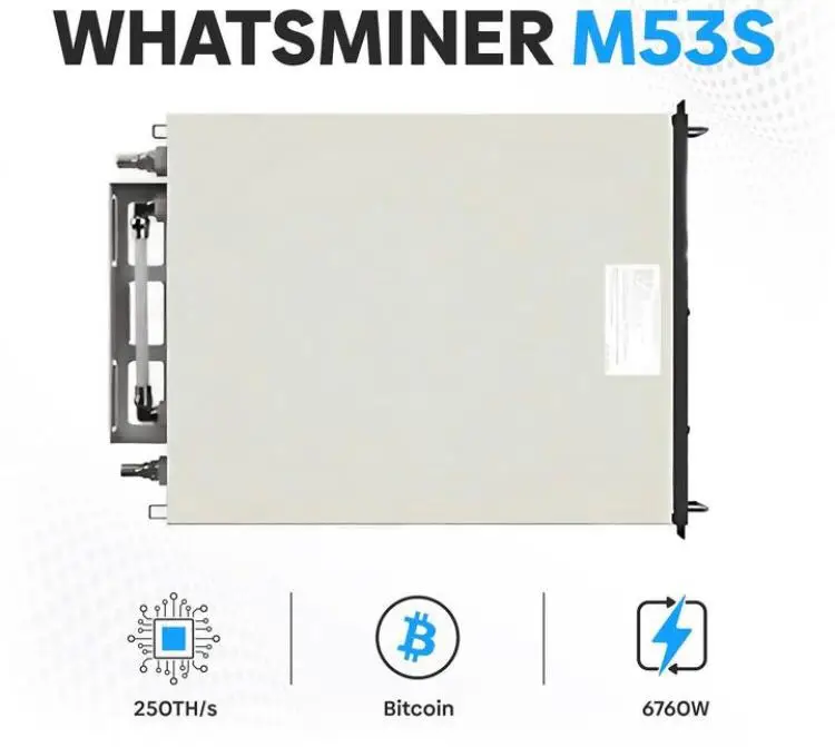 MicroBT WhatsMiner M53S 266T 272T 276T 26J/T Гидроохлаждающий майнинг для биткойн-майнера