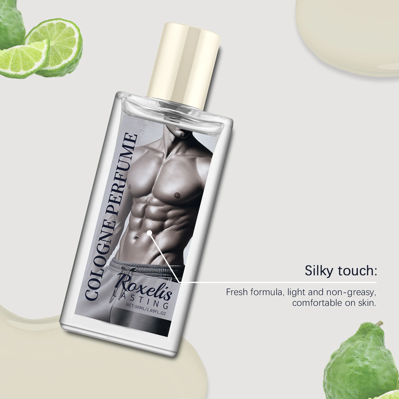 Roxelis Men Pheromone Cologne Spray Charming Elegant Fragrance_voghion.com
