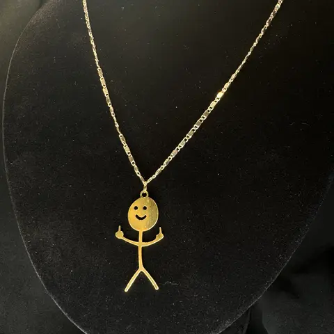 फैशनेबल महिलाओं का हार, यूनिसेक्स - सोने का आकर्षक छोटे लोगों का हार न्यूनतम आभूषण उपहार 20 इंच उपहार आभूषण एच 8 best sales छोटा हार - №5