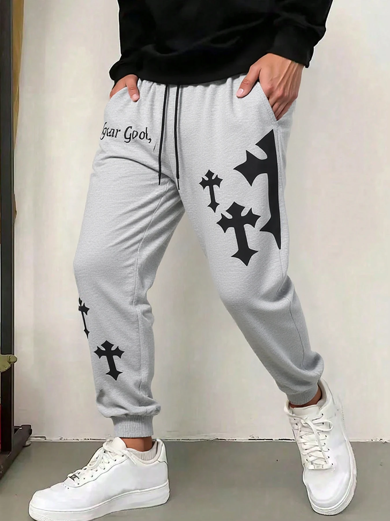

2025 Four Seasons New Collection Work Pants: Light luxury and minimalist style, American street hip-hop style, fashionable,