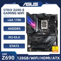 Asus Z690 Motherboard ROG STRIX Z690-E GAMING WIFI Motherboard LGA 1700 Intel Z690 support i9-14900 14600 14900 13100 13600 cpu