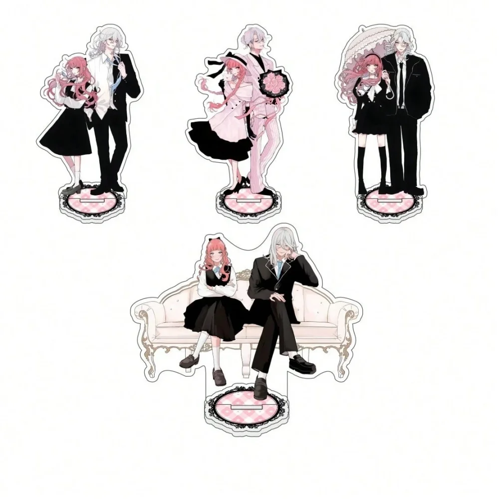Anime Popular Manga Fall In Love, You False Angels Acrylic 15cm Standing Figure Desk Ornament Fan Gift Collectible Keychain