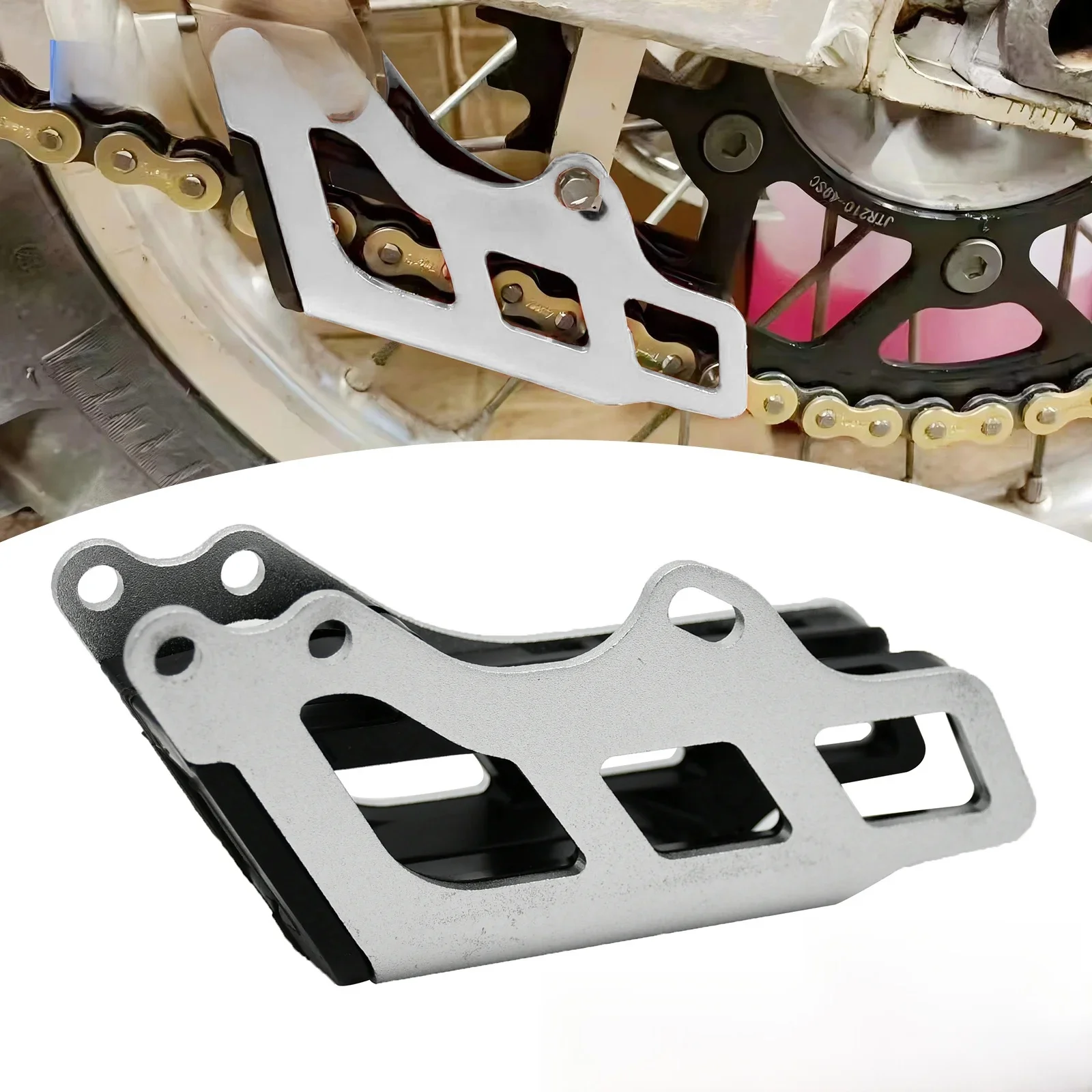 AliExpress Motorcycle Chain Guide Guard For Honda CRF 250 450 125R 250R 250X 250RX 450R 450X 450RX 450L 450RL 2005-2021 Dirt Bike Motocross