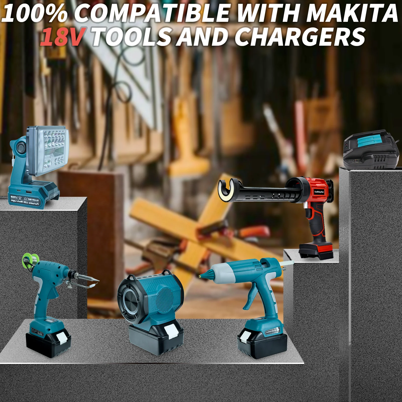 Voor Makita 18V 6000Mah Oplaadbare Elektrische Gereedschappen Batterij Met Led 18V Li-Ion Batterij Vervanging Lxt Bl1860b Bl1860 Bl1850