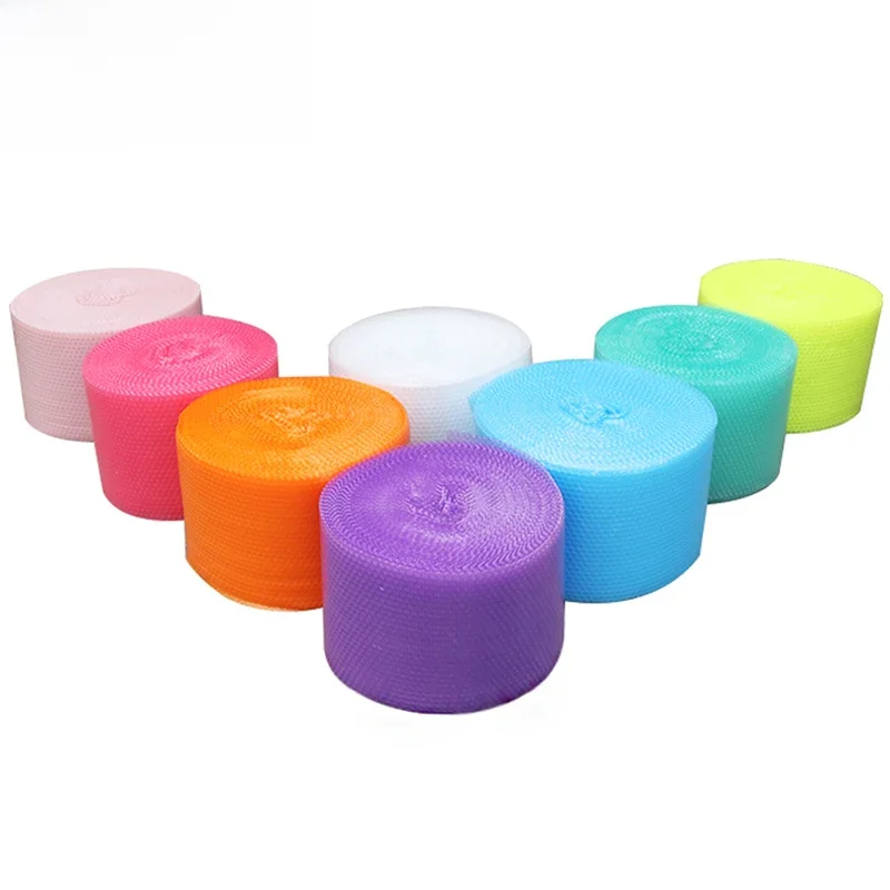 Rouleau de bulles en forme de cœur d'amour rose, 20cm x 5 mètres, emballage de boîte à cadeaux, mousse de remplissage pour cadeaux de fête, boîtes d'amour de mariage, décoration