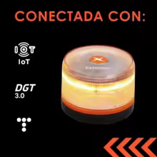 Baliza de Emergencia V16 con Geolocalización Homologada