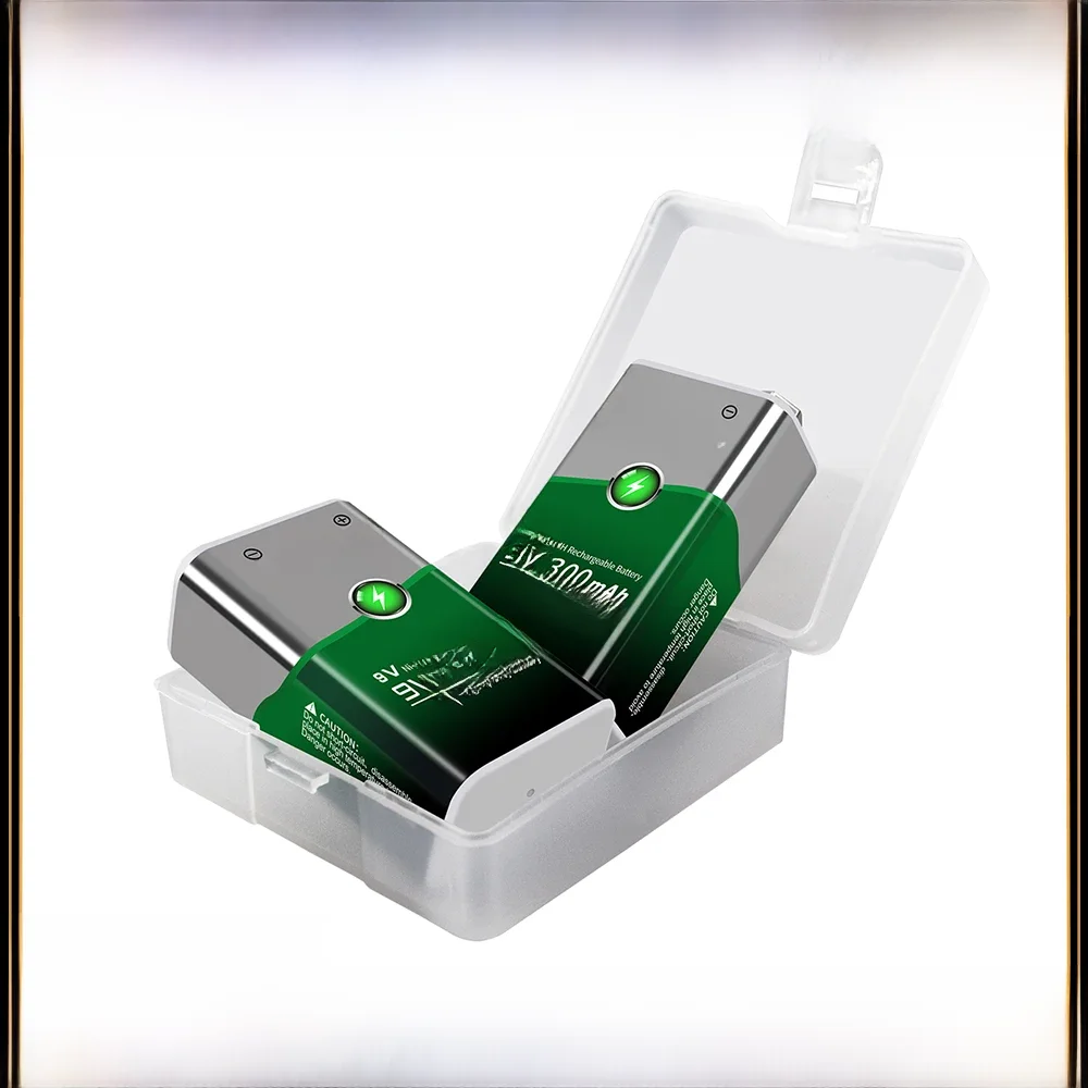 300mAh NiMH 9 V akumulator samoczynnie rozładowywany 9 woltów 6 f22 Batteria do multimetru mikrofon zabawka zdalnie sterowana gitara — zdjęcie 2