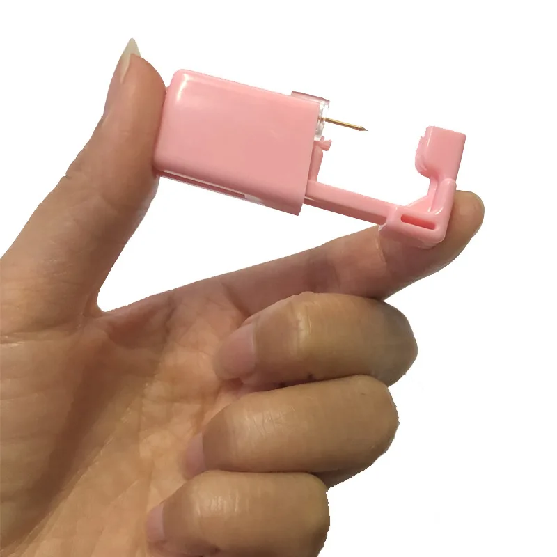 Self Nose Piercing Gun Kit, Safety Tool