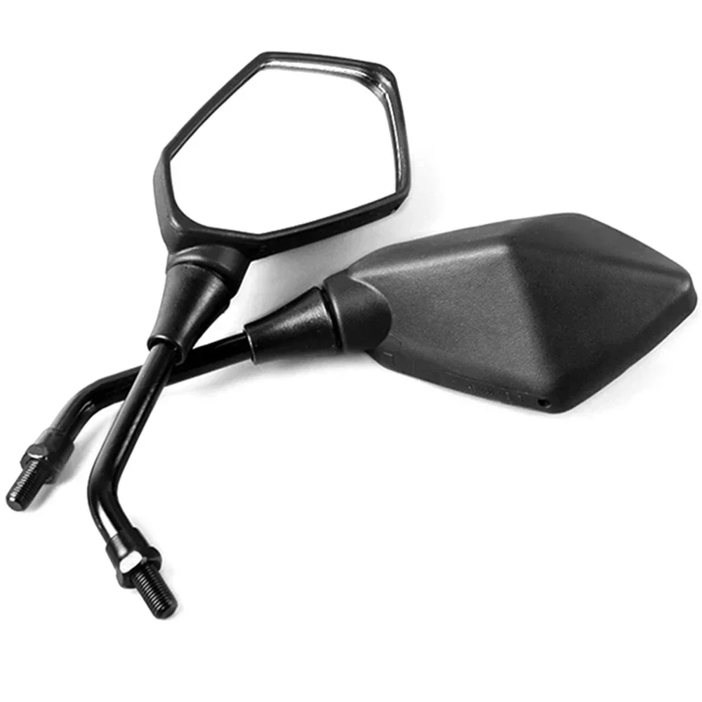 AliExpress NONE 2Pcs/Pair 8mm 10mm Motorcycle Mirror Scooter E-Bike Rearview Mirrors Electromobile Back Side Convex Mirror