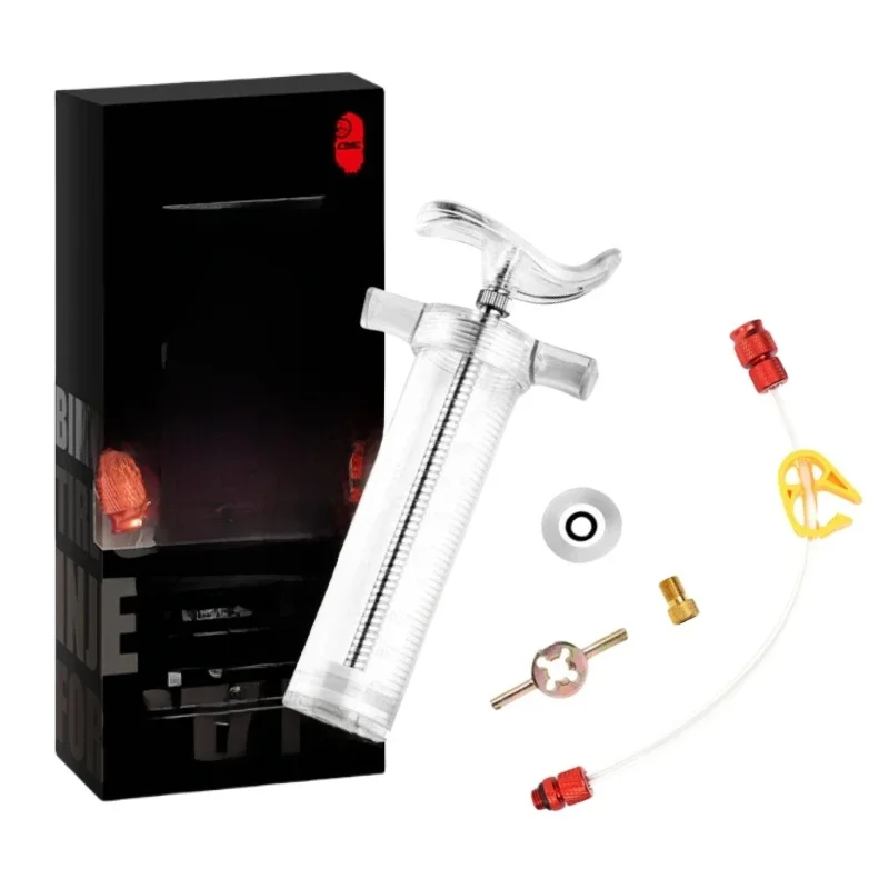 AliExpress NONE CNC Bike Tubes Tire Sealant Injector Bicycle For Stans No Tubes Sealants Syringe 20/50ml Cycling Accessories Part