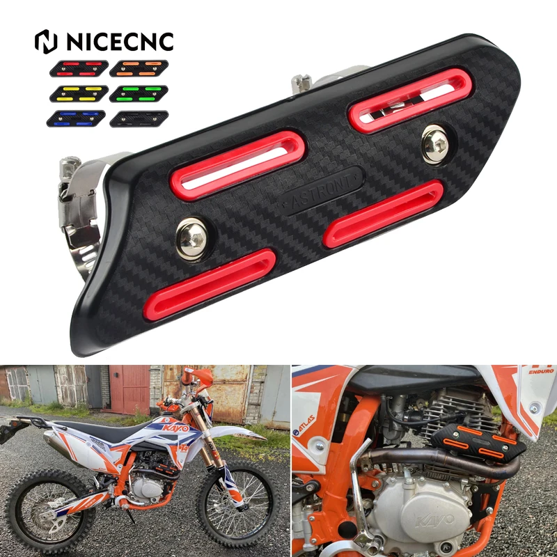 

Motorcycle Exhaust Heat Shield Protector Guard Cover For Honda CBR600RR CB400 CB1000R CB650F CB500X CB 400 1000R 650F 500X