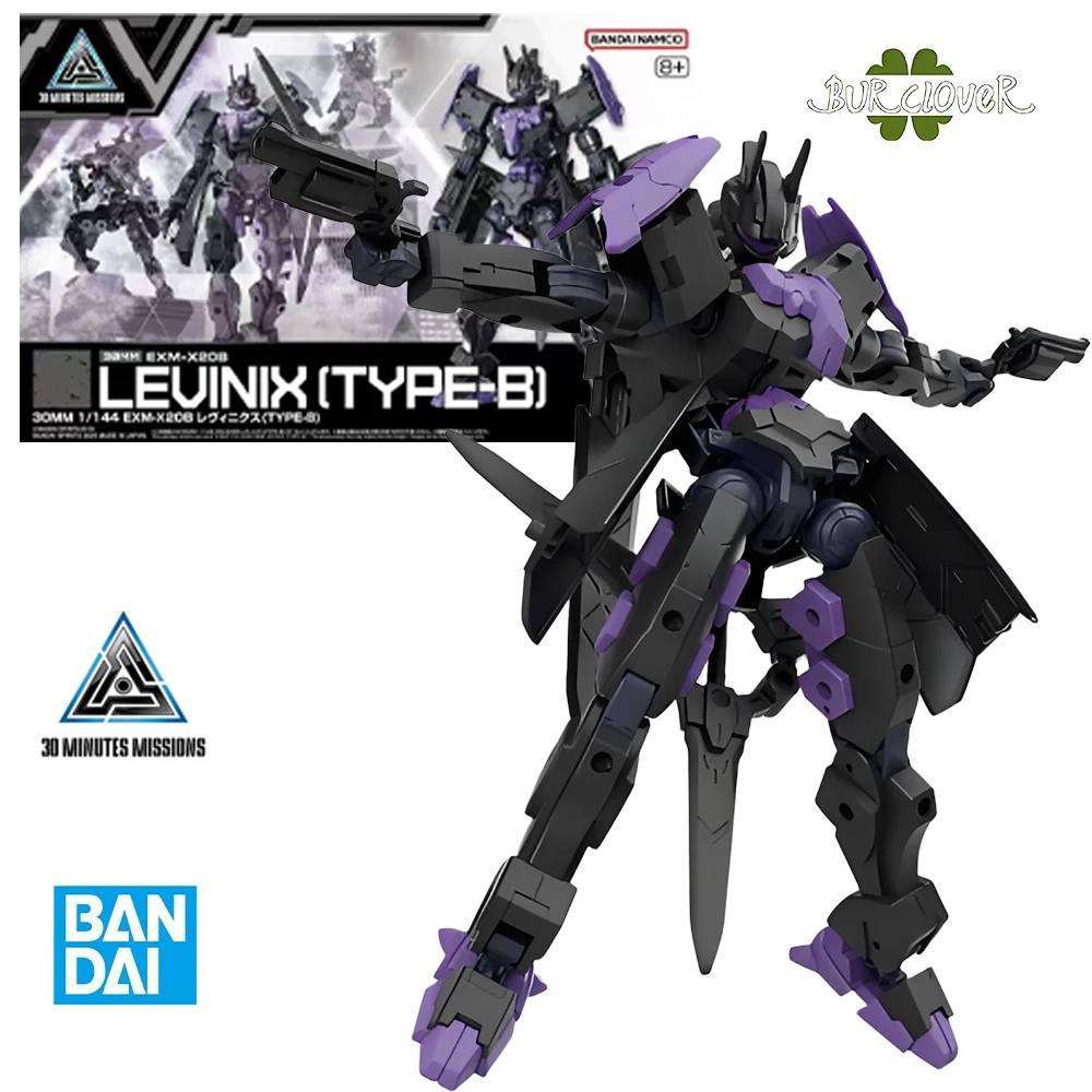 

BANDAI Original Assembly Series 30 MINUTES MISSIONS EXM-X20A LEUINIX [TYPE-B] [TYPE-A] Anime Character Figurines Model Toys