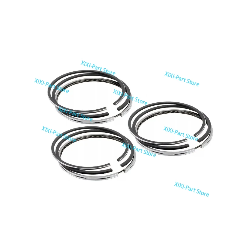 

3TN82 Piston Ring For Yanmar 3-Cylinder STD 78*2HK+1.5+4mm Overhaul Rebuild Kit Full Gasket