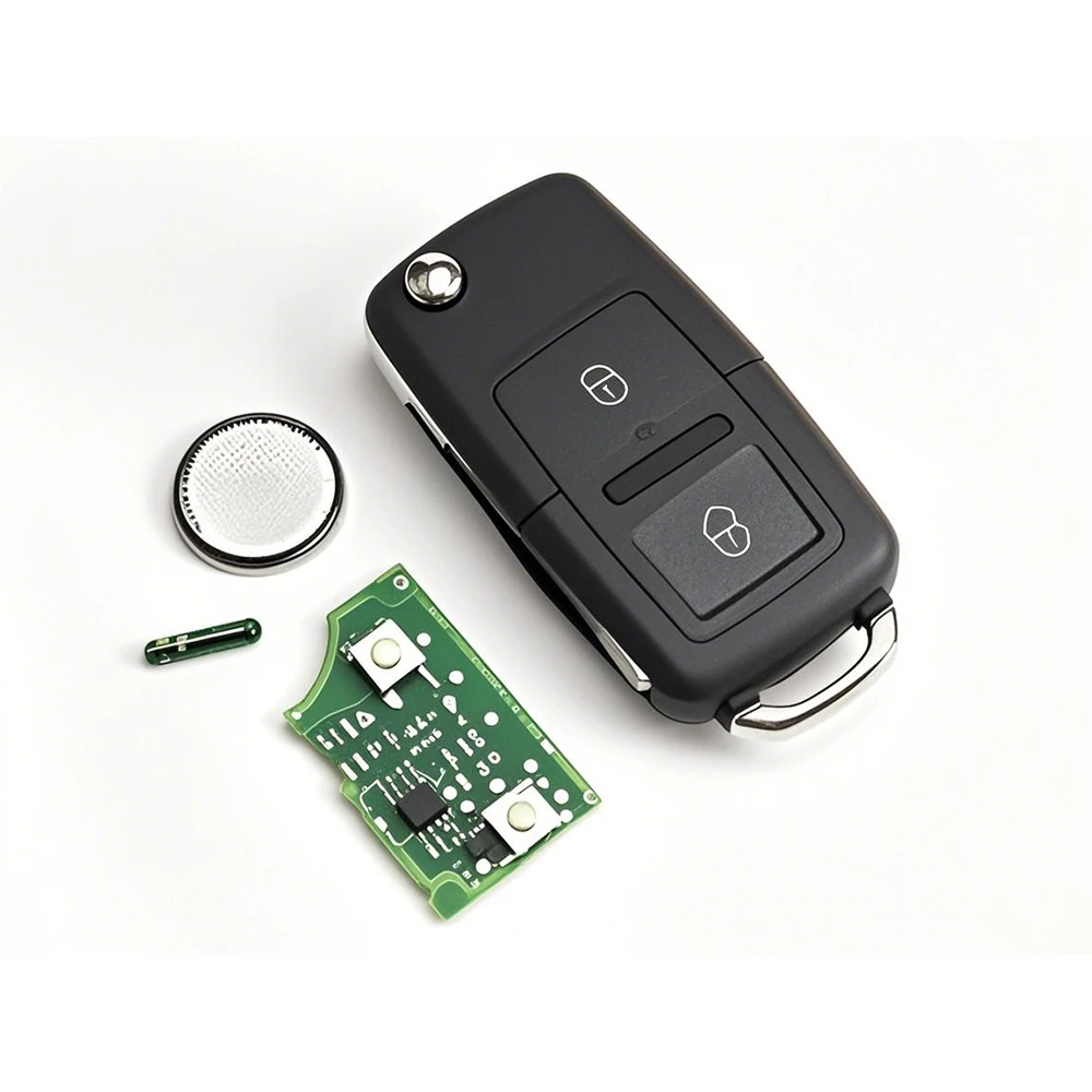 

Ключ дистанционного управления для VW Golf Bora Polo, Seat Leon Toledo, Skoda Octavia 1J0959753CT