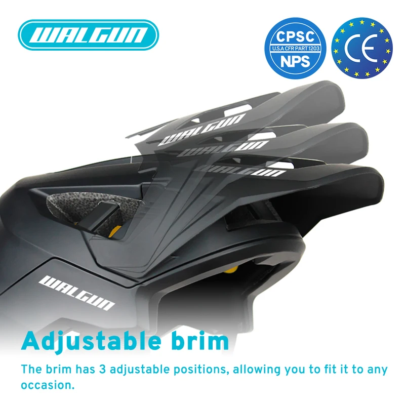 Capacete de Ciclismo MTB Enduro com Viseira para Adultos — foto 5