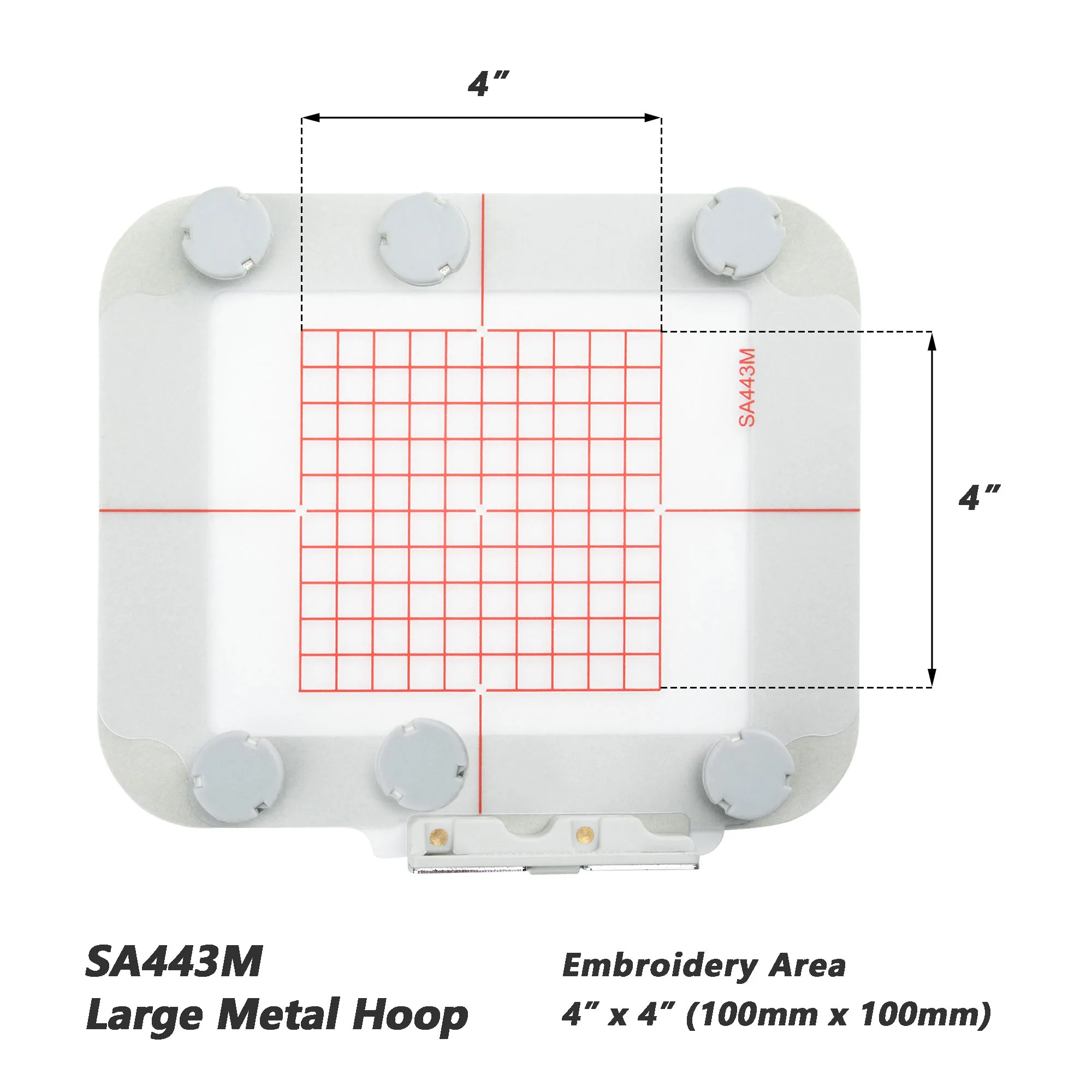 Magnetic Embroidery Hoop for Brother PE810L PE780 PE770 PE700 PE750D NS2750D PC6500 PC8500 F440E F540E F580 Embroidery Machine