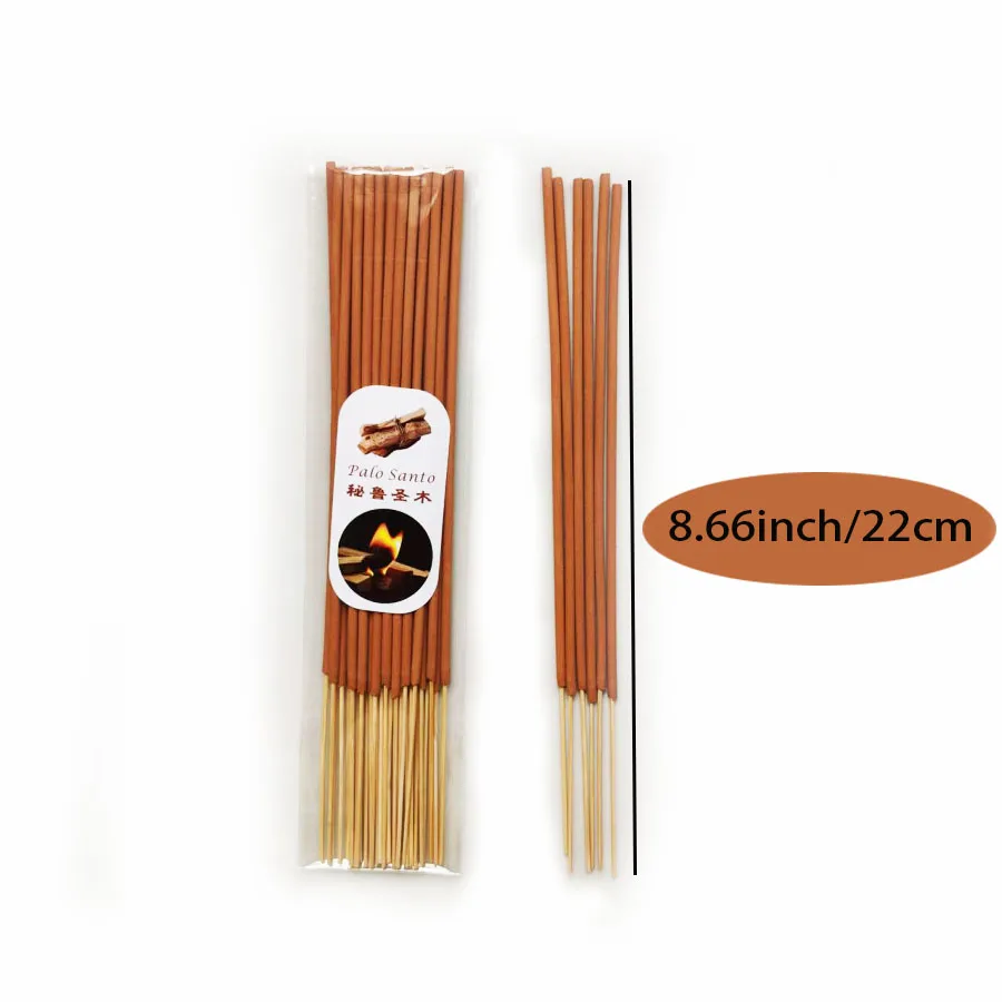 30/80pcs Premium Peruvian Sacred Wood Incense Stick Suitable for Yoga, Meditation, Purifying Ideal Emotional Boosting