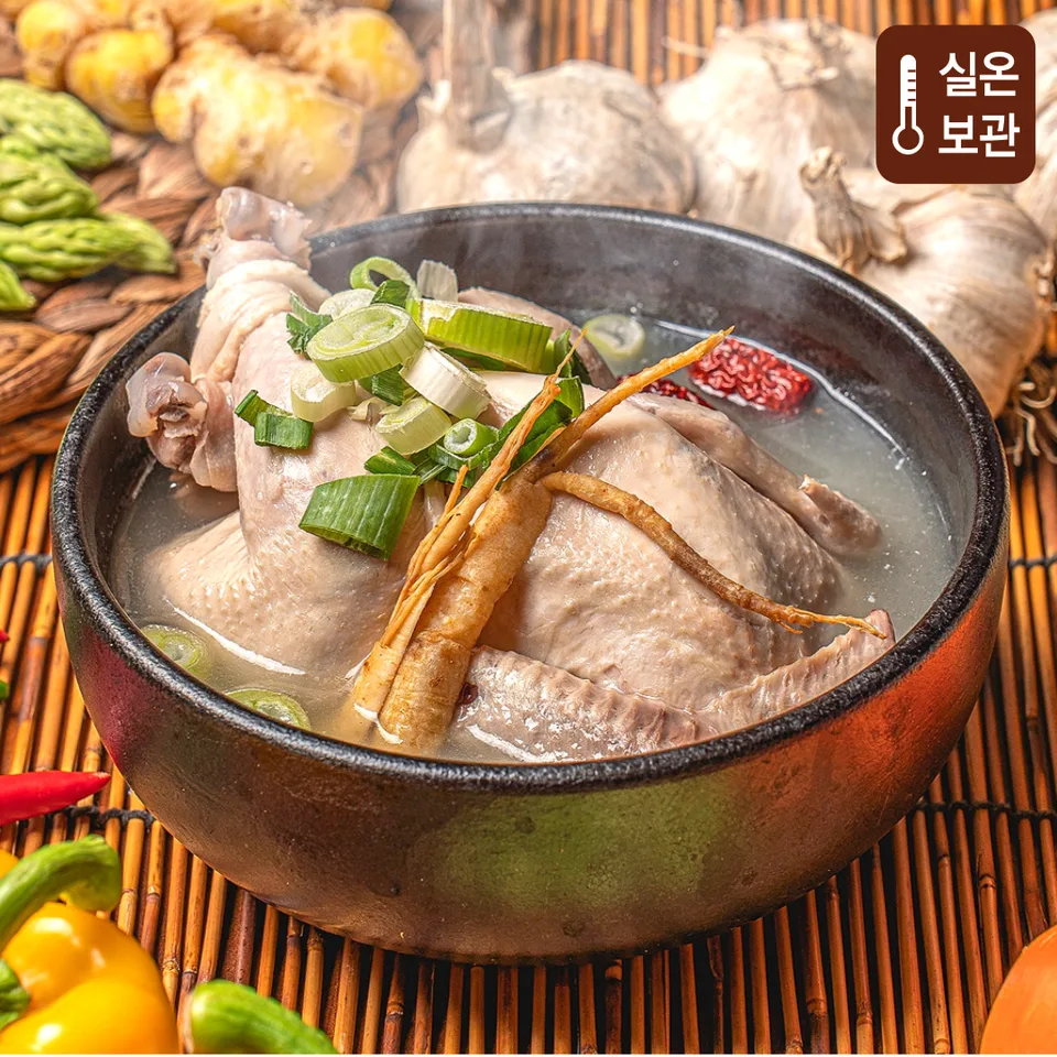 (5개) 한방 삼계탕 1kg 보양식 실온보관 레트로트 썸네일 5