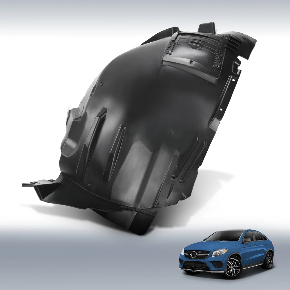 

Fender Liner Front Left Side Fit for 2016 Mercedes Gle350D Gle450 Amg 2926900030 Plastic Black Strong Durable Sturdy Car Exterior