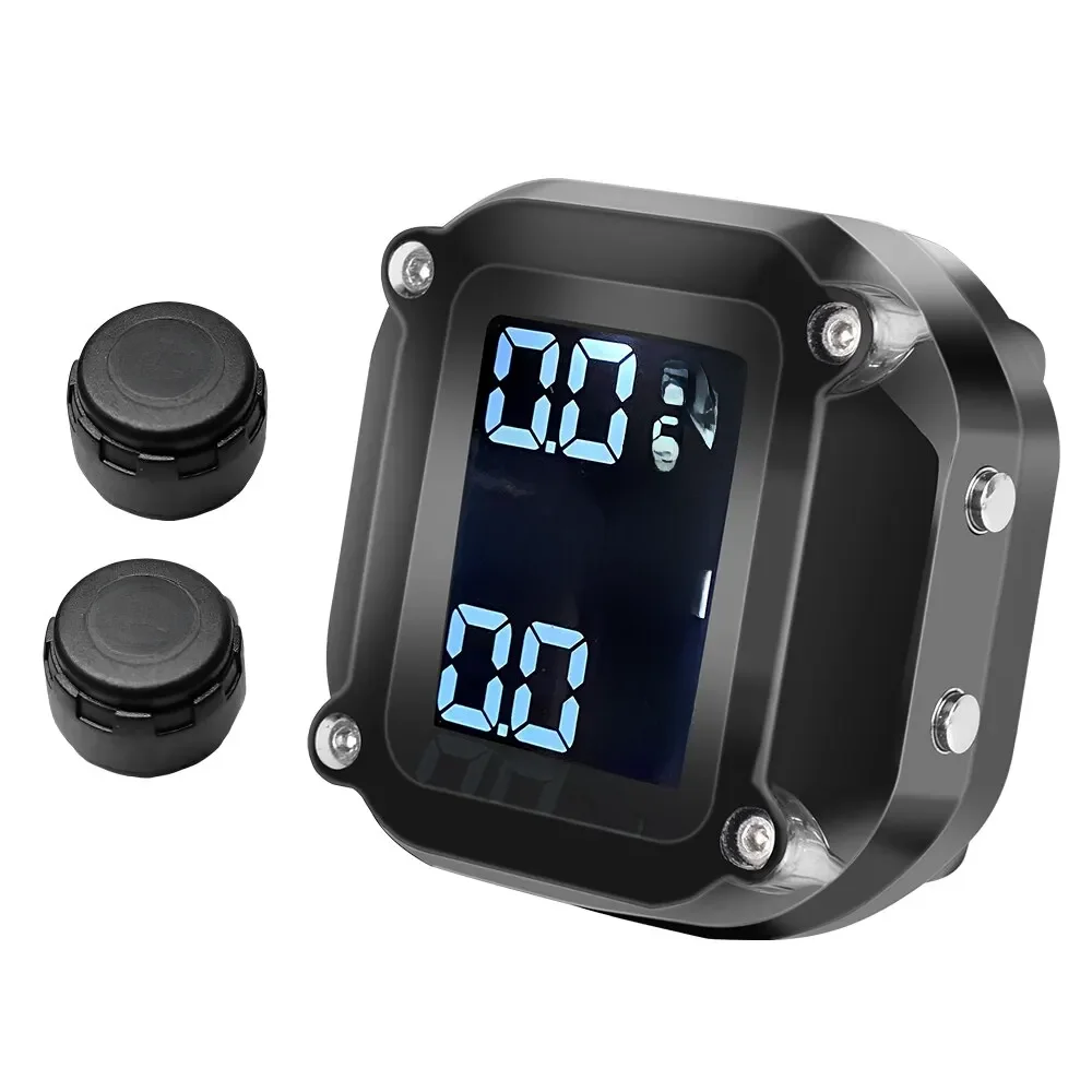 M5 Combinação Motocicleta Monitor De Pressão Dos Pneus Display Digital Detector De Pressão Sem Fio