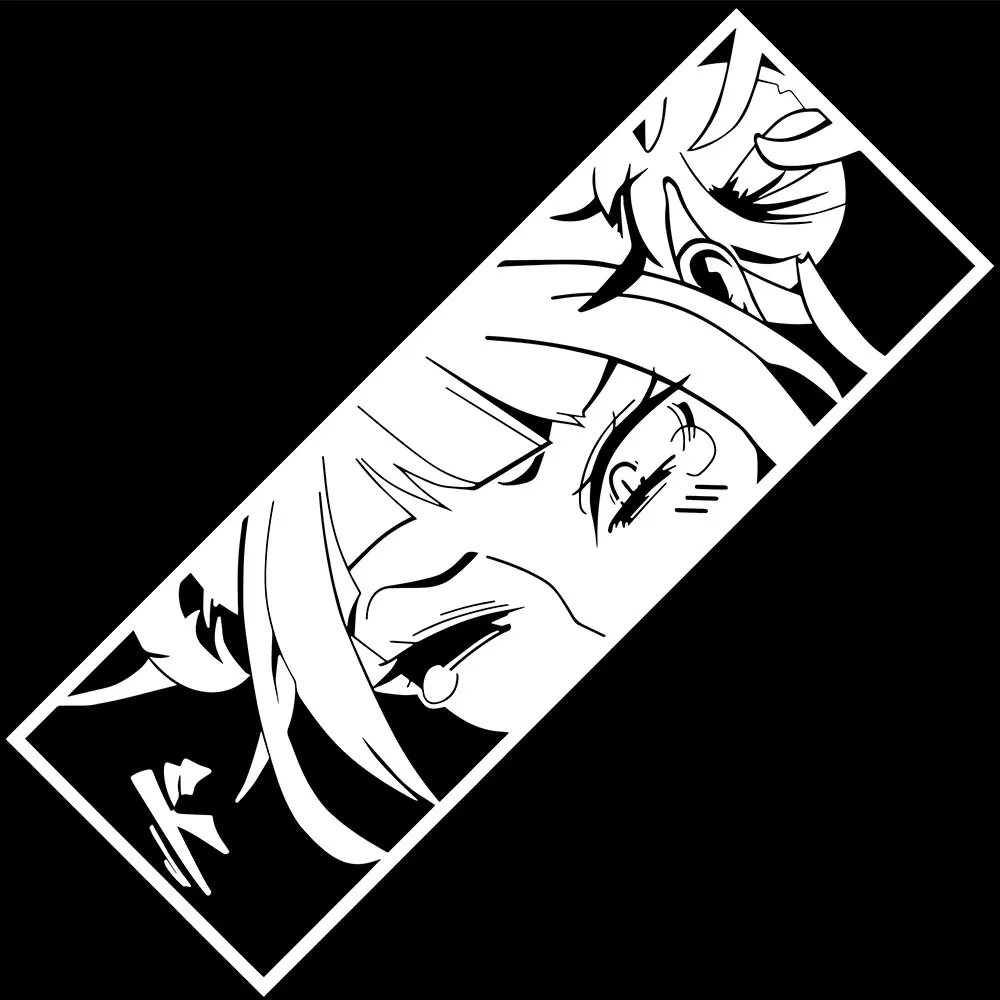 Himiko Toga |   Anime |   Doujinshi Naklejka samochodowa Piękna dziewczyna Części samochodowe Dekoracja okna PVC Wodoodporne naklejki Naklejki winylowe — zdjęcie 3