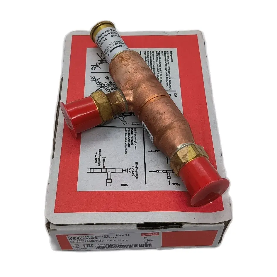 Danfoss KVL15 válvula reguladora de presión del cárter, válvula RCP, válvula SRP, 034L0042