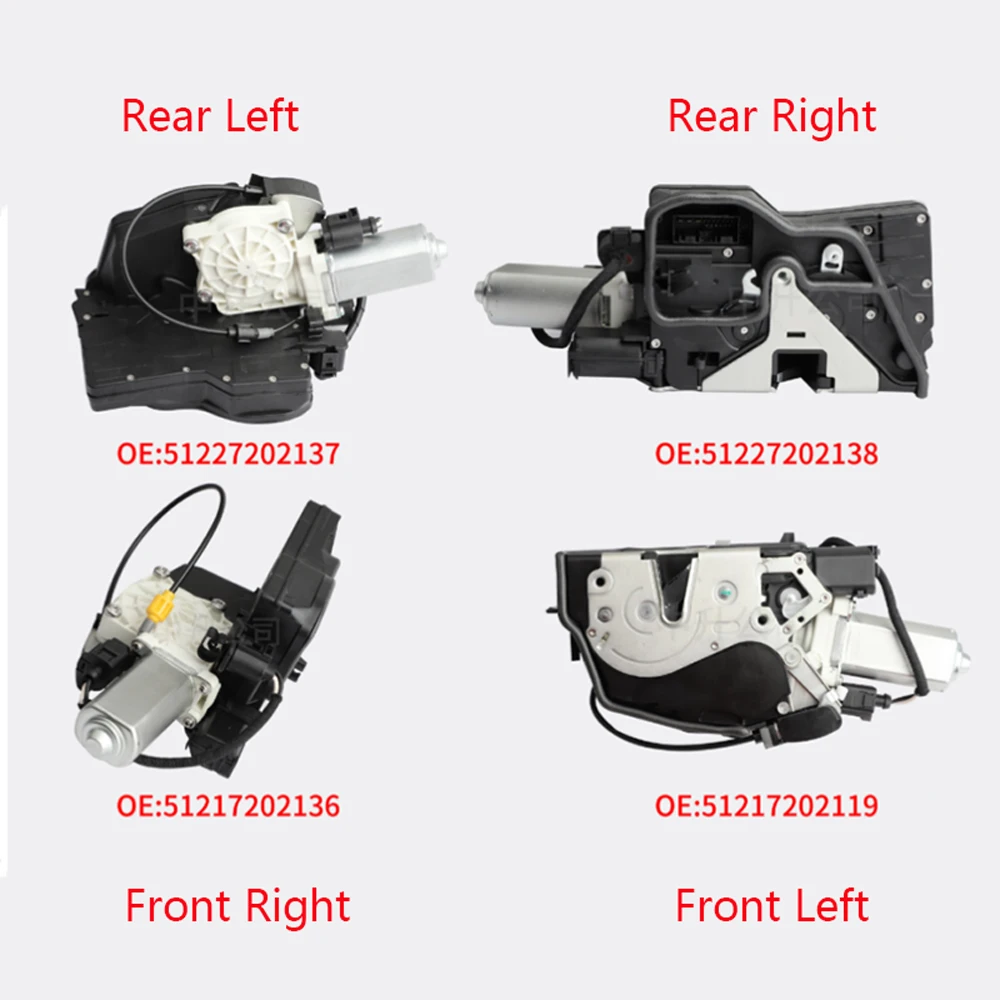 51217202119 Door Lock Latch Actuator For BMW 745i 02-05 750i 06-08 760i 03-08 Alpina B7 51227202137  51227202138 51217202136