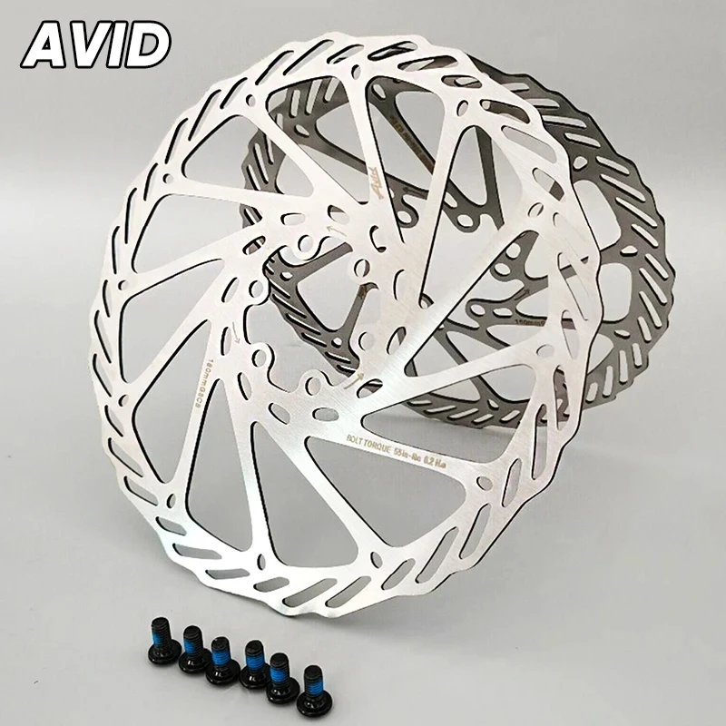 2PC AVID Rotor Bike Brake Rotor Disc MTB 160mm 180mm 203mm Bicycle Rotor For Sram Rotor Brake Mountain Bike Hydraulic Brake Part