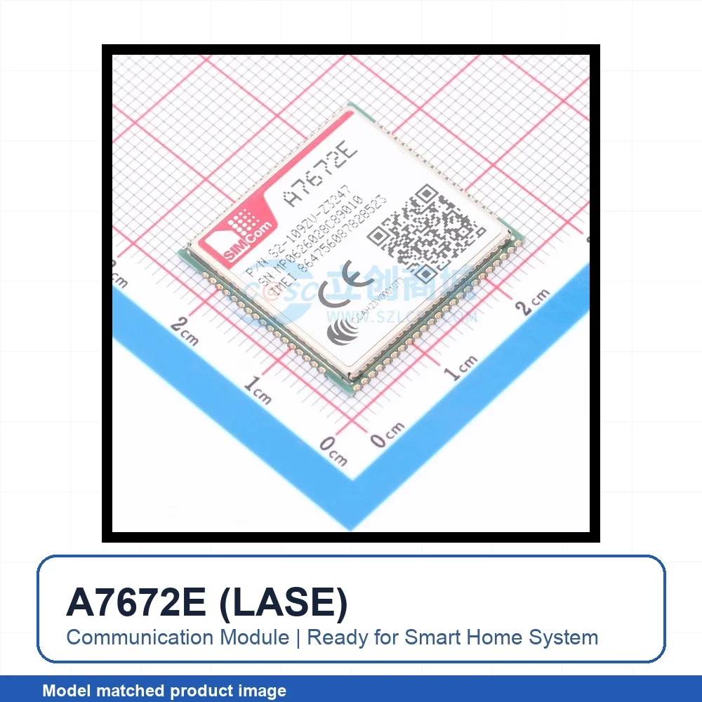 2pcs A7672E (LASE) SMD-80P RF Wireless Communication Module for Smart Home System