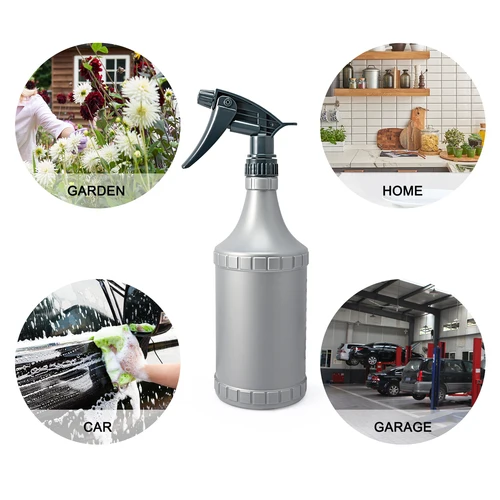 Imagen 2 del producto EHDIS-rociador de agua para lavado de coches, rociador de plástico de 900ml, boquilla de niebla, lata de aspersión, tintado de ventana automática, herramienta de detalles, jardinería doméstica