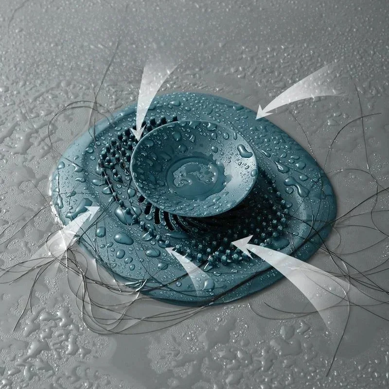 Bouchon de vidange en Silicone, mise à niveau, cuisine salle de bains, Anti-blocage, bouchon d'évier, crépine, égouttoir de sol, attrape-cheveux, outil de salle de bains