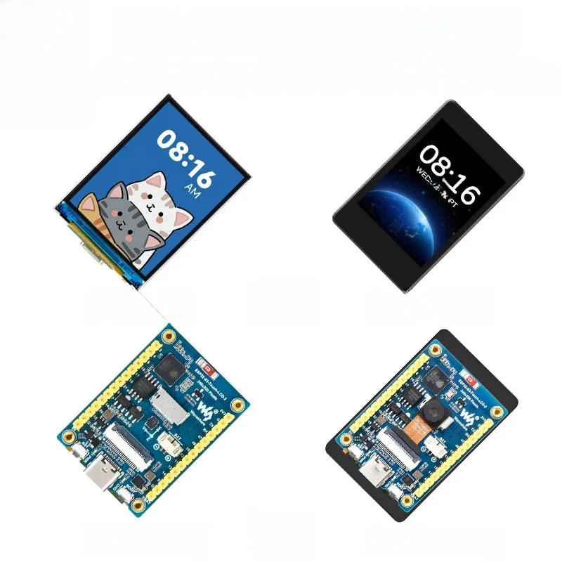 Płytka rozwojowa kamery LCD ESP32 S3 2-calowy wyświetlacz QMI8658 Czujnik / port baterii LVGL / HMI dla Arduino — zdjęcie produktu 7