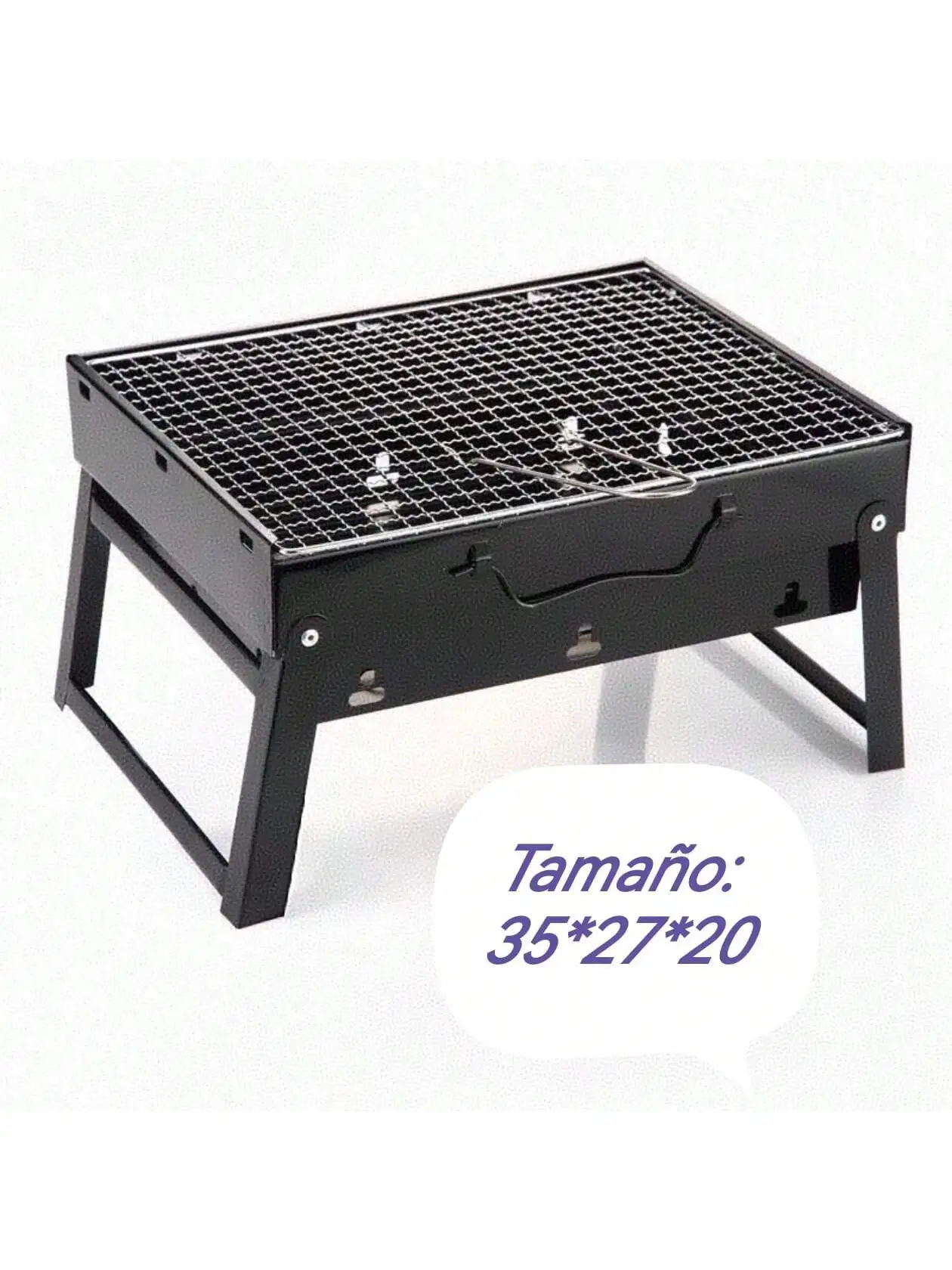 Portable portable BBQ grill light charcoal grill