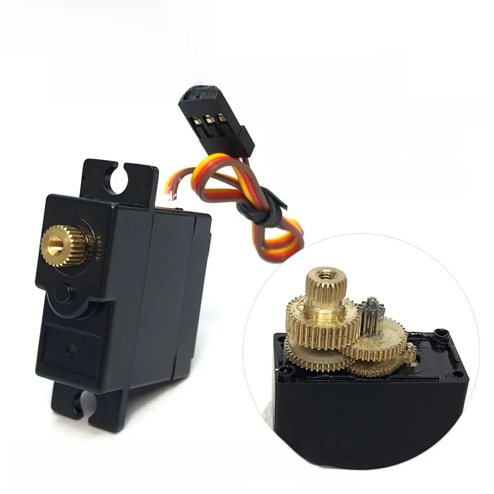 WLtoys 124016 124017 144010 Servo numérique à engrenages métalliques pour Traxxas 1/16 E-REVO SLASH 144001 124019 Voiture WPL RC B1/16 B24 C14 C24