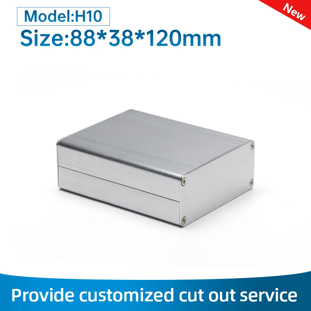 Oem High Quality Custom Split Type Case Fabrication Electronic Instrument Box Aluminum Extrusion Enclosure H10 88*38MM