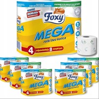 Foxy Mega toilet paper endless rolls (4 rolls) x 7 pieces